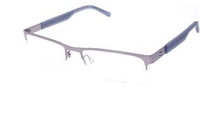 Tommy Hilfiger TH1447 LKF unisex okulary metalowe szare