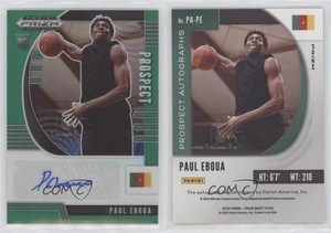2020-21 Panini Prizm Draft Picks Prospect Green Paul Eboua #PA-PE Auto