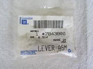 NOS Steering Column Shoe Release Lever Part# 7843800 (84-86 FS GM Camaro w/N33) - Foto 1 di 3
