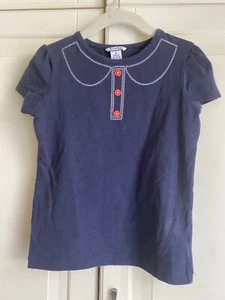 Hartstrings Girls 6 Top and Skirt Skort Blue Salmon Pink - Picture 1 of 10