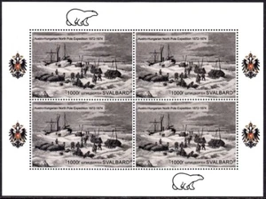SELLO LOCAL SVALBARD 2022 AUSTRIA-HUNGRÍA EXPEDICIONES POLO NORTE MNH - Imagen 1 de 1