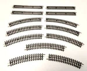 Trix Express - 13 x Gleise - H0 - gebogen gerade 4304 4312 4314  ---- B 1321 - Bild 1 von 6