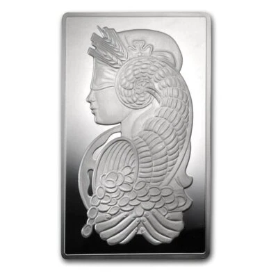PAMP Fortuna Silver Minted Bar - 10 oz - SKU # A022 - Image 1 of 4