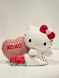 Blue Sky Clayworks Hello Kitty Heart Angel Figurine By Heather Goldminc - Picture 1 of 5