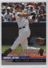 2005 Leaf Team Checklist Red Press Proof Derek Jeter #290 HOF
