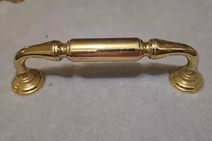 Vintage Baldwin Messing Ziehgriff Eingangstürbeschlag neu gebraucht als Display - Bild 1 von 3