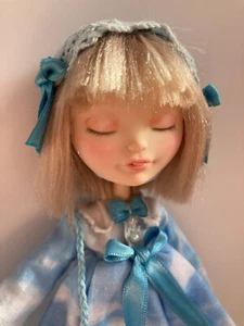OOAK doll Ever After High Angelic Pretty Misty Sky lolita fashion custom repaint - Foto 1 di 4
