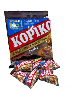 KOPIKO Sugar Free Original Hard Coffee Candy 75g - 5 Packs - Picture 1 of 5