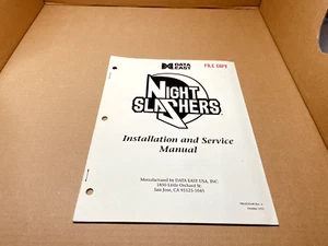 Night Slashers Arcade Manual - Bild 1 von 1