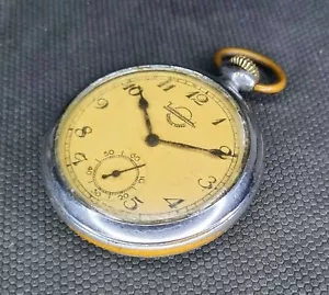 1940s CHISTOPOLSKIY ZAVOD ChChZ ChK-6 2-48 15 JEWELS POCKET WATCH USSR - Picture 1 of 11