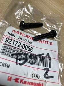 Kawasaki 92172-0056 X2 vis boitier de filtre à air Z750 Z1000 ZX10R Ninja - Imagen 1 de 2