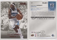 2008-09 Skybox Ruby /50 Julian Wright #107