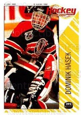 1992-93 Panini Stickers French #292 Dominik Hasek