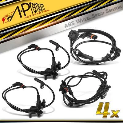Sensor de velocidad de rueda ABS delantero y trasero A-Premium 4x para Chrysler 300 Dodge Magnum Foto 1 de 4