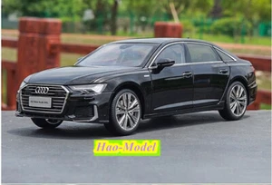 1:18 FAW Volkswagen AUDI A4L 2019 Model Car Diecast Metal Hobby Collection Black - Picture 1 of 11