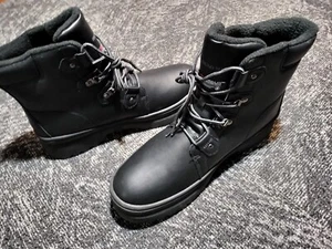 Bruno Marc Herren Isoliert Wasserdicht Schnee Arbeit Wandern Jagd Stiefel Gr. 12 Schwarz - Bild 1 von 8