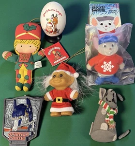 Adornos navideños vintage y huevo Ziggy - Imagen 1 de 13