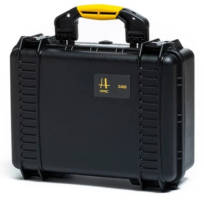 HPRC 2400 Estuche Rígido de Resina para Atomos Shougn 7" + Kit de Accesorios, Negro con Amarillo Foto 1 de 4