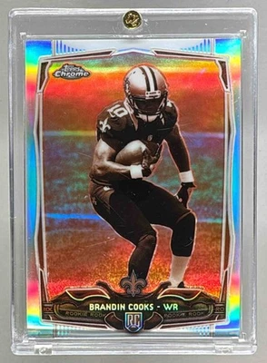 Brandin Cooks 2014 Topps Chrome #149 Sepia Refractor Rookie RC /99 - Image 1 of 3