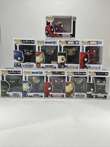 Funko Pop! Super Heroes Hulk Iron Man SpiderMan Deadpool Rescue Batman 10 Stück - Bild 1 von 10
