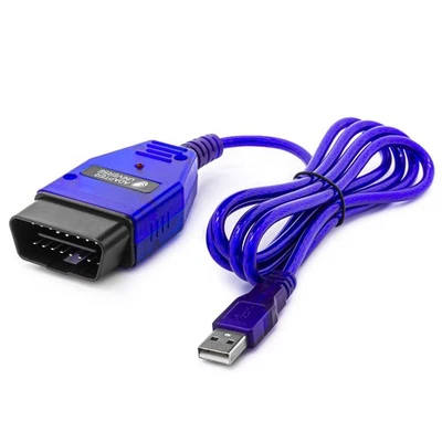 KFZ Auto OBD 2  II 16pol USB Interface Kabel Service Stecker Adapter - Image 1 of 2