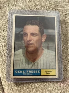 Gene Freese 1961 Topps 175 Cincinnati Reds - Bild 1 von 2