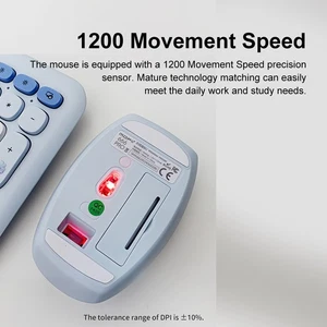 Mofii Wireless Keyboard And Mouse Set 110-Key Full Size -Slim 2.4GHz 1200 - Picture 1 of 10