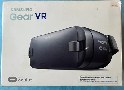 Samsung Gear VR Oculus Virtual Reality Headset - Blue Black - Image 1 of 3