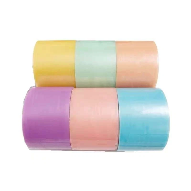 Bolas adhesivas color caramelo, bolas de cinta, rojos serigrafía a mano alzada, descompresión Foto 1 de 1