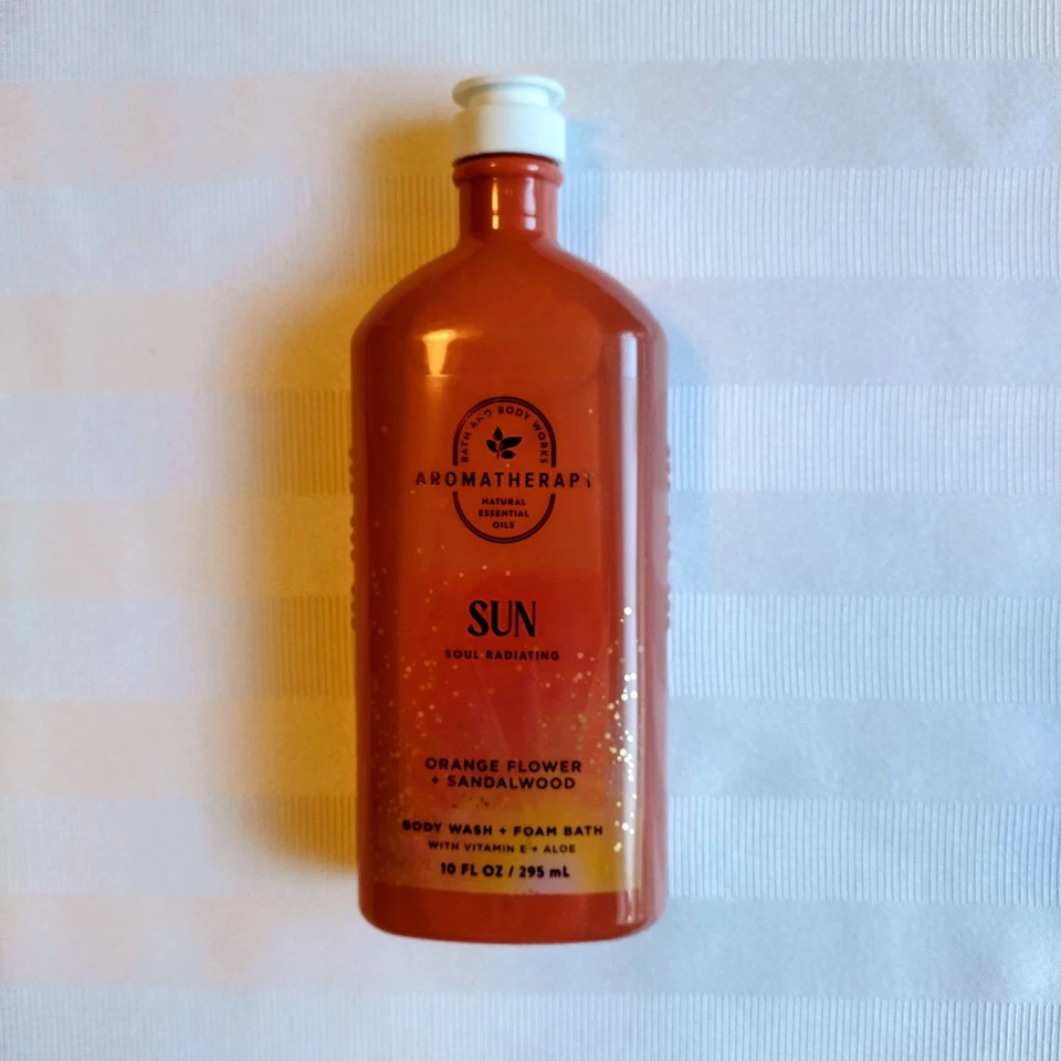 Bath&BodyWorks SunSoal Radiating BodyWash & FoamAromaterapia 10 pisos. Envío gratuito Foto 1 de 1