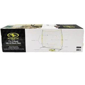 Athletic Works 7 Fuß x 7 Fuß Hit Pitch Trainingsnetz für Baseball Softball Schutz - Bild 1 von 5