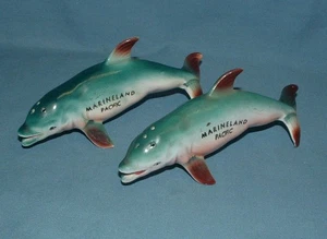 VINTAGE MARINELAND DELPHIN / SCHWEINSWAL SALZ & PFEFFERSTREUER - JAPAN - GEBRAUCHT - Bild 1 von 3
