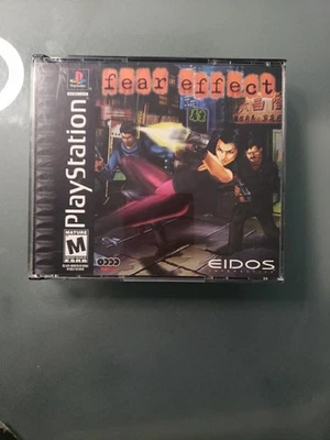 Fear Effect (PlayStation 1, PS1, 2000) 4 Cds, MINT. No Manual Tested - Image 1 of 4