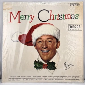 1967 Bing Crosby Merry Christmas Decca Records LP Vinyl Jazz Holiday - Picture 1 of 18