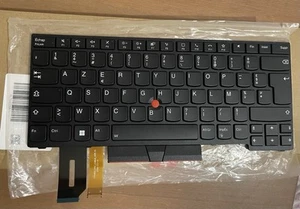 Original Tastatur mit Hintergrundbeleuchtung für Lenovo ThinkPad T490 / T14 G1, G2 AZERTY FR - Bild 1 von 4