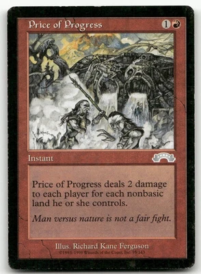 Exodus  MTG  1 Price of Progress  Magic - Image 1 of 2