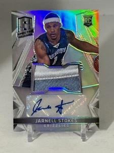 2014-15 i Spectra Rookie Jersey Auto Jarnell Stokes #129 Rookie Auto RC B770 - Picture 1 of 7