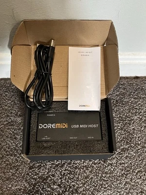 USB Host MIDI Interface 1-in and 1-out, Advanced MIDI Host Box High Speed USB - Image 1 of 2