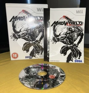 Nintendo Wii: Juego Sega Mad World Completo Con Manual - Excelente Estado ✅ - Imagen 1 de 7