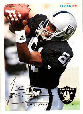 1994 Fleer #232 Tim Brown - Image 1 of 2