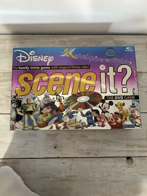 Disney Scene It? Family Trivia Board Game DVD Original 1st Edition Complete - Image 1 of 3
