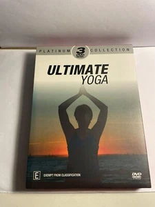 Ultimate Yoga and Weight Loss - 3 Disc DVD Region ALL PAL GC-VGC Fast Postage - Picture 1 of 5
