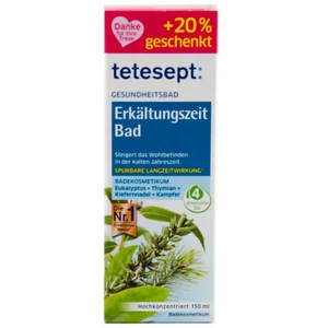 Tetesept ERKÄLTUNGSZEIT BAD Gesundheitsbad Eukalyptus - Kiefernnadel und andere - Bild 1 von 1