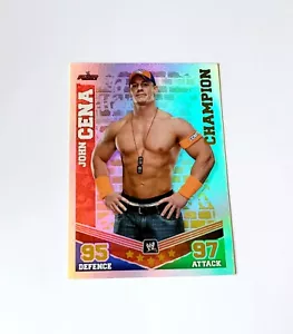 Topps WWE Slam Attax Mayhem John Cena Champion Raw - Picture 1 of 2