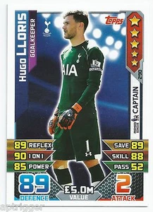 2015 / 2016 EPL Match Attax Base Card (290) Hugo LLORIS Tottenham - Picture 1 of 1