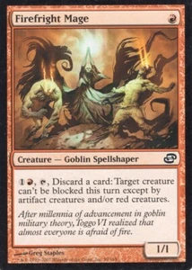 2X FIREFRIGHT MAGE RED PLANAR CHAOS MTG MAGIC HP X2 (yourdeckbuilder) - Picture 1 of 1