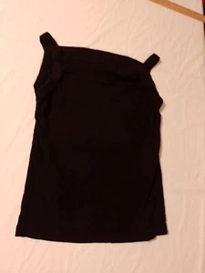 Ladies Vest Ag2 Size 24-26 Sleeveless Black 26005 - Picture 1 of 14