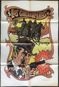 POSTER Los Guerrilleros Supplément à Spirou n°1658 du 22-1-70 Très bon état - Bild 1 von 3