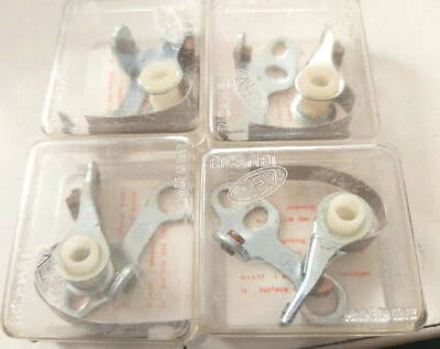 4x  Zündkontakte,Unterbrecher,Ferrari MM,Ferrari 166, orig CEV made in italy,NOS - Изображение 1 из 3