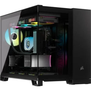 0840006671411 Corsair 2500D Airflow Micro-ATX Case, Tempered Glass - black No na - Picture 1 of 1
